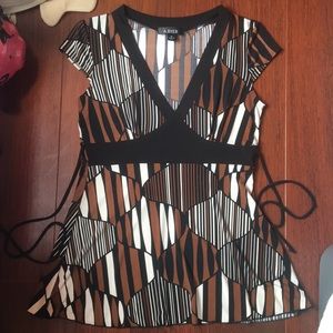 Patterned Dress Shirt